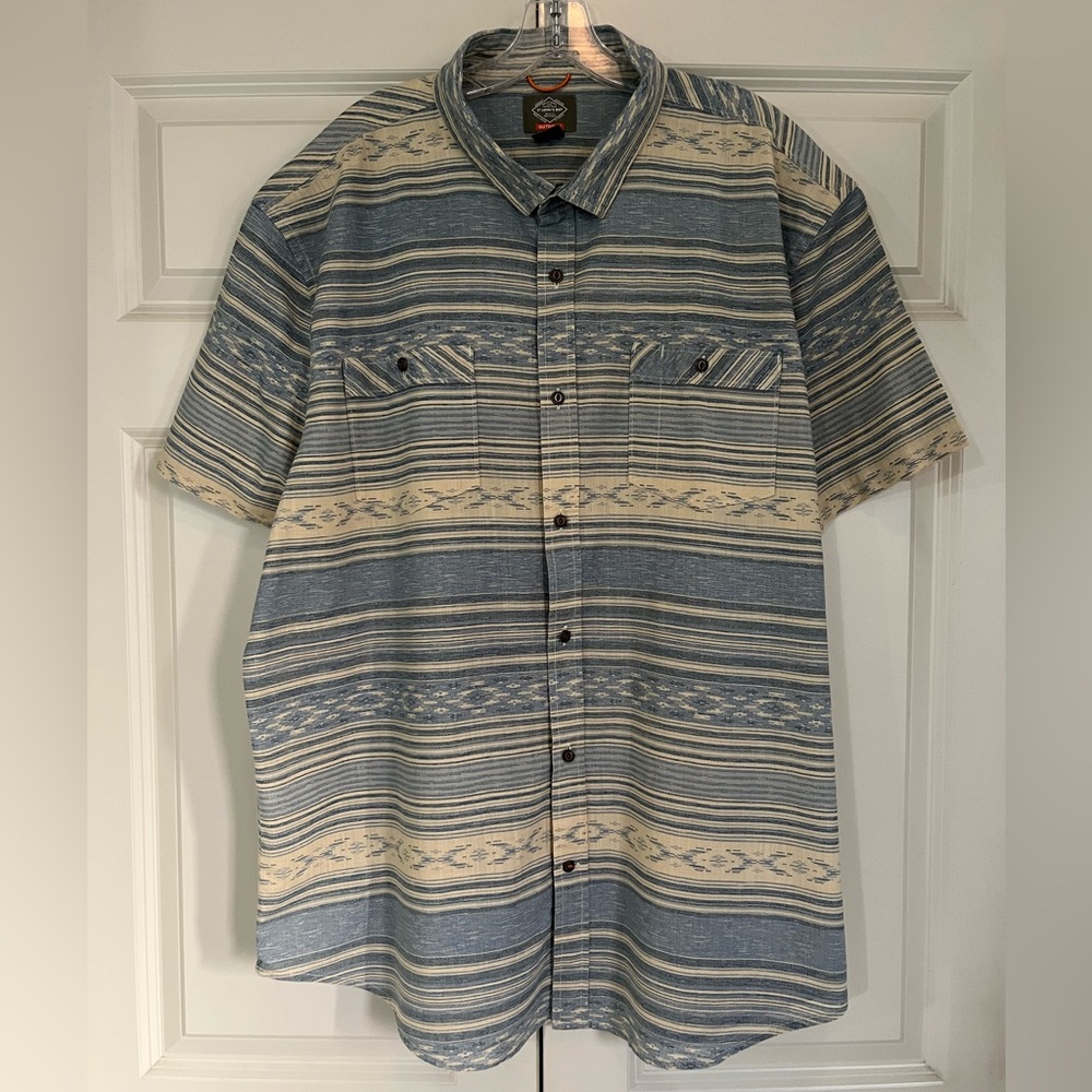 St. John’s Bay Cotton Button Down Shirt, Size XXL